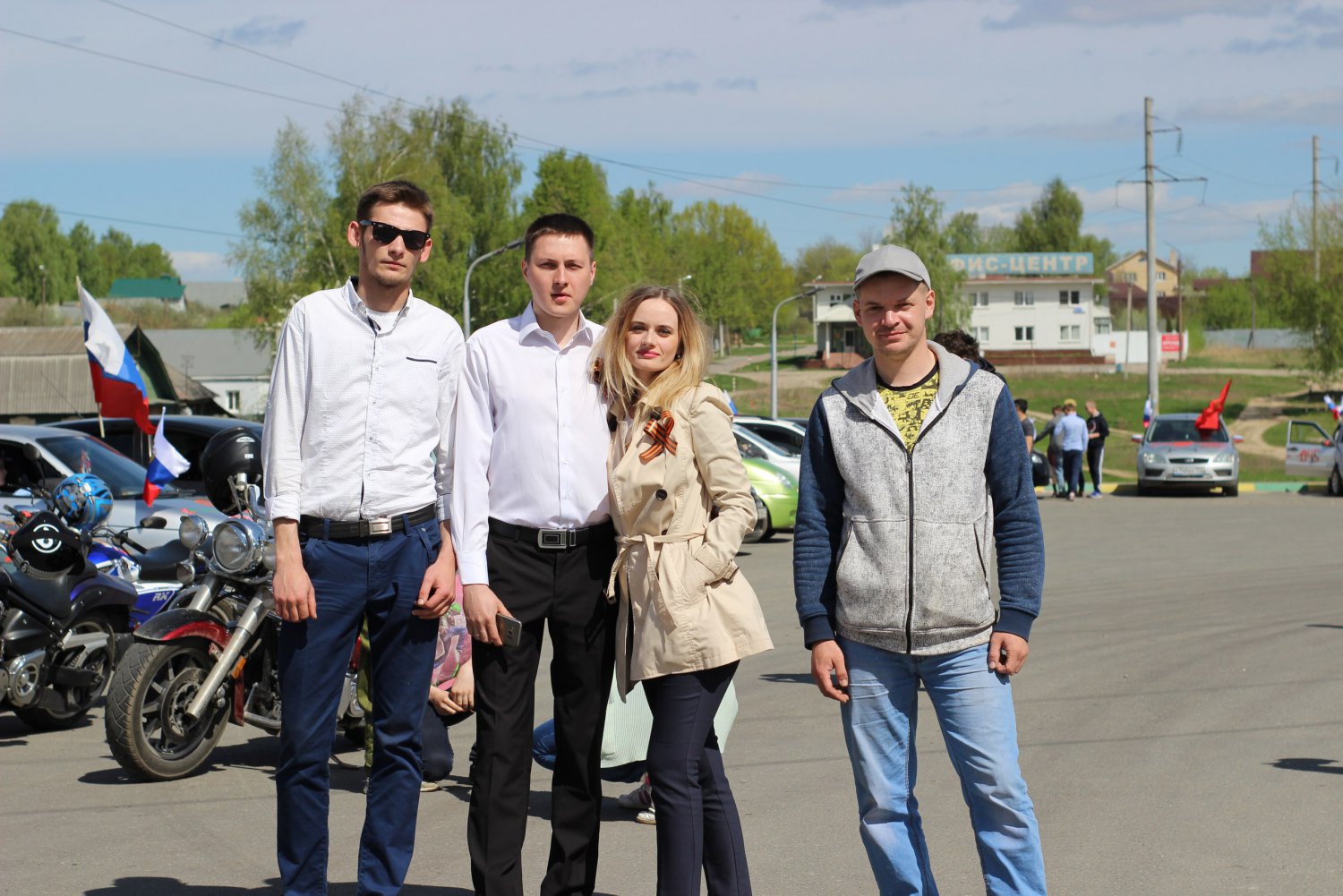 На День Победы в Выксе прошел автопробег